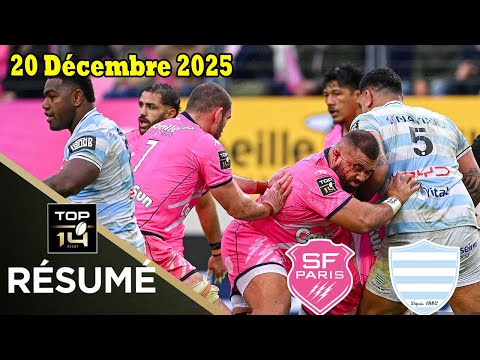 TOP14: Full Match Summary Stade Français Paris vs Racing 92: Round 12 - 2025/2026 Season