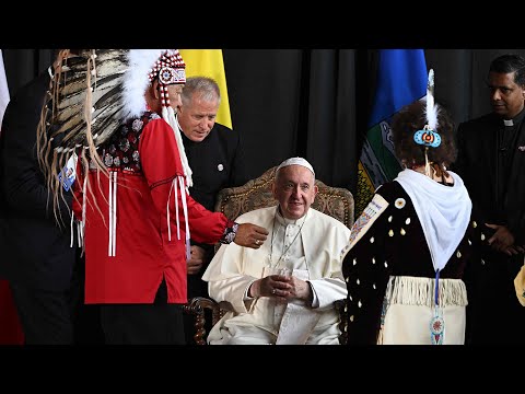 Pope Francis arrives in Edmonton to begin visit for Indigenous reconciliation