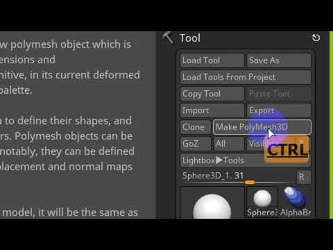 Introduction To Zbrush 2019  Part 1