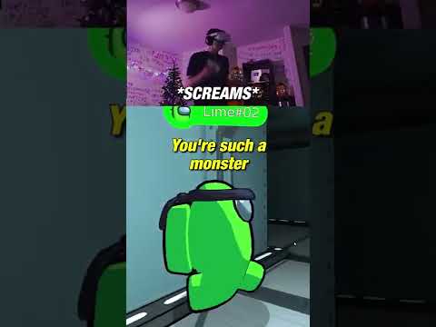 VR Among Us Kid SCARRED For Life 💀 |CPG #shorts