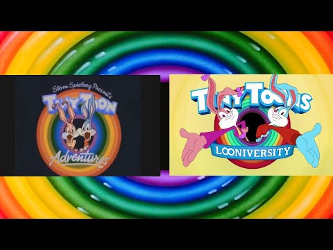 Tiny Toons Looniversity x Tiny Toon Adventures Theme Song [COMPARISON]