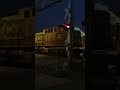 Night Train Blowing Through Town