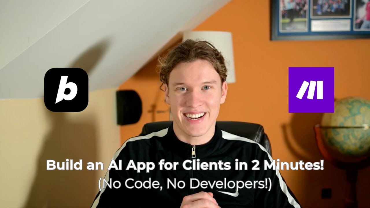 How to Build a Client App for Your AI Automations in 2 Minutes (No Code Needed!)