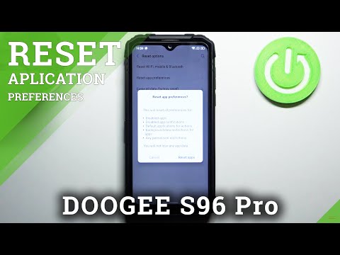 How to Reset App Preferences in DOOGEE S96 Pro – Default App Settings