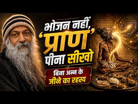 योगी बिना खाना खाए कैसे जीते हैं? | प्राण ऊर्जा का प्राचीन रहस्य | Osho Wisdom Hindi