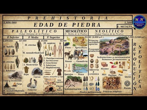 Prehistory. The Stone Age. Paleolithic, Mesolithic, and Neolithic