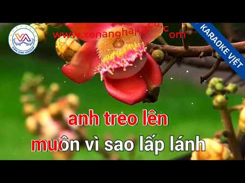 Karaoke Việt - CÂY SAO GIẤY - Sáng tác: Nguyễn Văn Chung - Biểu diễn: Xuân Mai