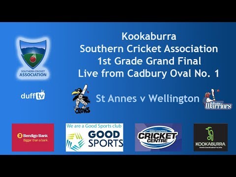 Kookaburra Southern Cricket Association | 1st Grade Grand Final | 23.03.19 | LIVE STREAM