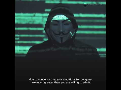 Anonymous Message To Vladimir Putin