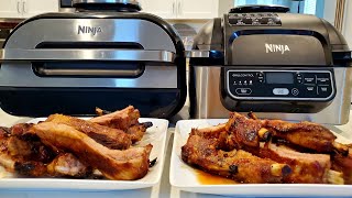 Ninja Foodi Grill VS Ninja Foodi Smart XL Grill | Battle Brown Sugar RIBS
