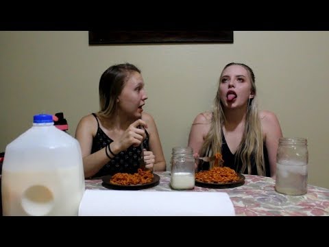 SPICY NUCLEAR FIRE RAMEN NOODLE CHALLENGE!!🔥 Video