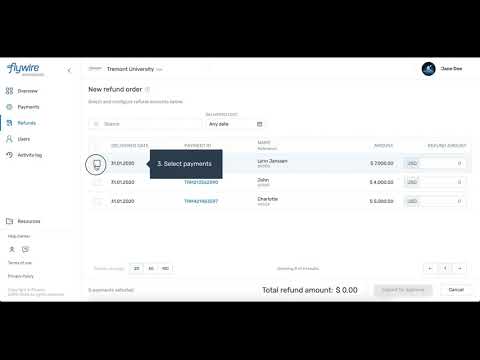 Bundle Refund for Multiple Payments