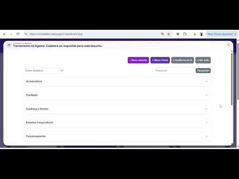 Vídeo tutorial