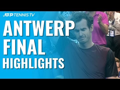 Andy Murray beats Stan Wawrinka to Win Antwerp Title! | European Open 2019 Final Highlights