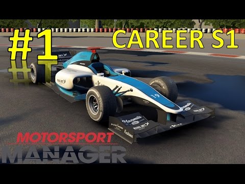 Epic First Race!!!- Motorsport Manager PC (Full Career) - S1 Ep1