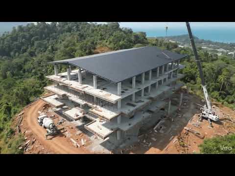 Luxury Hillside Villa Built Step by Step | Cinematic Construction Timelapse