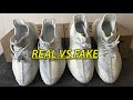 REAL VS FAKE Yeezy 350 CLOUD WHITE NON REFLECTIVE REVIEW