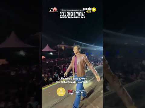 Guilherme e Santiago em São Sebastião da Bela Vista.