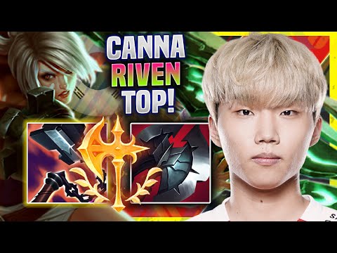 CANNA IS READY FOR RIVEN! - T1 Canna Plays Riven Top vs Irelia! | Season 11