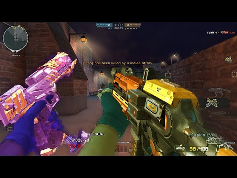 Crossfire NA 2.0 : Scorpion EVO3A1 - Ambition - Hero Mode X - Zombie V4