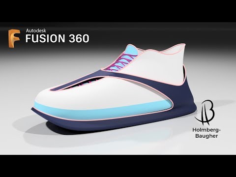Shoe Design Speedrun 3 - Using Autodesk Fusion 360 - running
