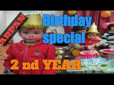 second birthday celebration of my son ! 🎉Happy birthday Arpan 🎉