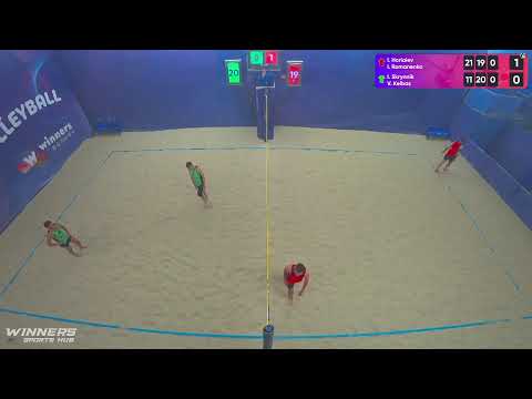 18:40 I.Horiaiev / I.Romanenko - I.Skrynnik / V.Kelbas | Winners Beach Volleyball