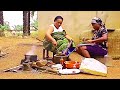 How A Hardworking Village Girl Met A Rich Man While Cooking With Her Mother InFront Of D House/Movie