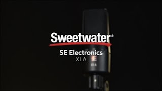 Video thumbnail for sE Electronics X1 A Condenser Microphone by Sweetwater