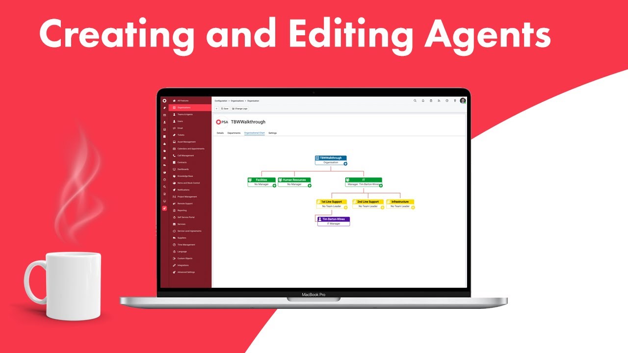 Creating and Editing Agents in HaloPSA