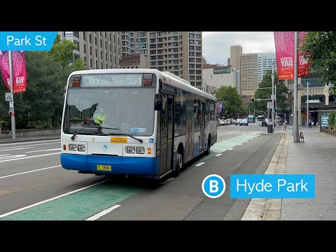 Transport for Sydney Vlog 406: Hyde Park Buses - Park Street