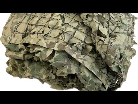 Маскировочная сетка на основе антидроновая 4х6 "Камуфляж №4" для блиндажей, окопов, авто, пикапа и техники - фото 1 - id-p2261727407