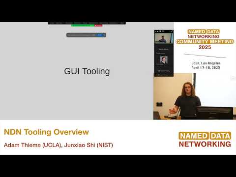 NDN Tooling Overview @ NDN Community Meeting 2025