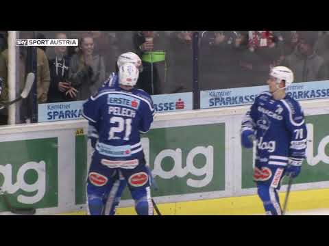 Highlights: EBEL - 34. Runde: EC VSV - EC KAC 1:2