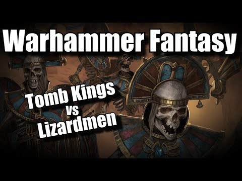 #HireKenny - Tomb Kings vs Lizardmen Warhammer Fantasy Battle Report Ep 11