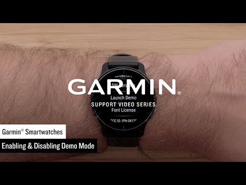 Garmin Support | Garmin Smartwatches | Demo Mode