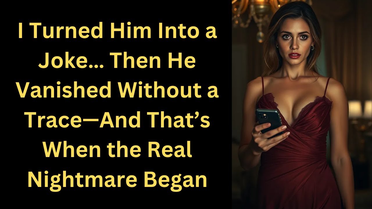 One Thoughtless Joke, One Broken Marriage—He’s Gone for Good