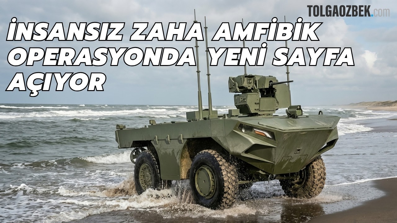 İnsansız ZAHA, amfibik operasyonda riskleri azaltacak