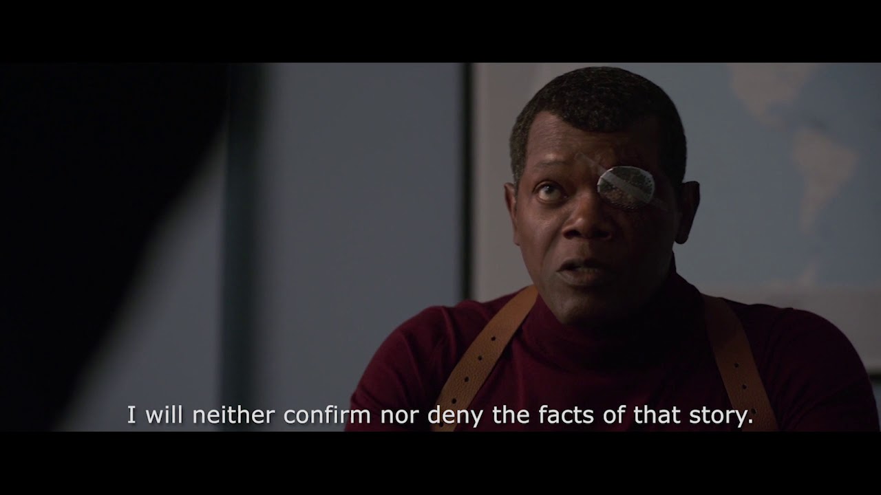 Captain Marvel - I will neither confirm nor deny