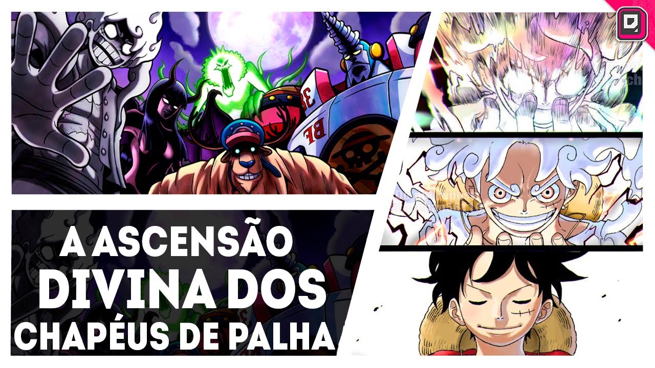 O SONHO DE LUFFY E A ASCENSÃO DIVINA DOS CHAPÉUS DE PALHA -  O NOVO PANTEÃO DOS DEUSES DE ONE PIECE