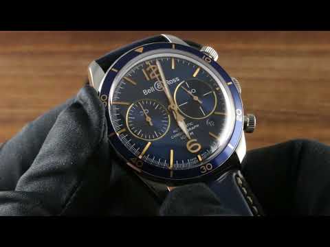 Bell & Ross BR V2-94 Aeronavale (BRV294-BU-G-ST/SCA) Functions & Care Luxury Watch Reviews