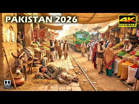 🇵🇰 Peshawar, Pakistan | Most UNSEEN City Tour: 4K HDR Walk