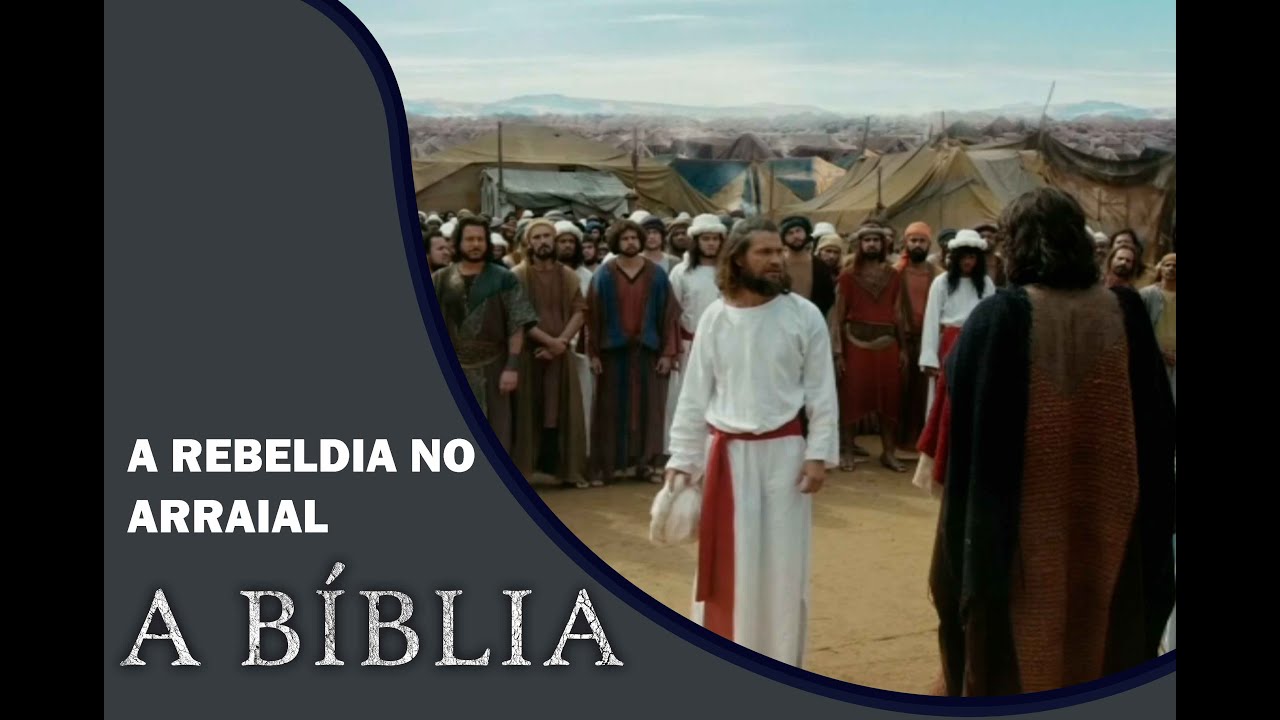 A BÍBLIA- OS DEZ MANDAMENTOS: Moisés e Corá se enfrentam e aguardam decisão divina | PARTE 1