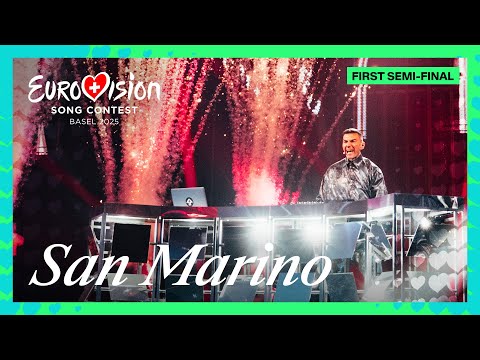 Gabry Ponte - Tutta L'Italia (LIVE) | San Marino 🇸🇲 | First Semi-Final | Eurovision 2025