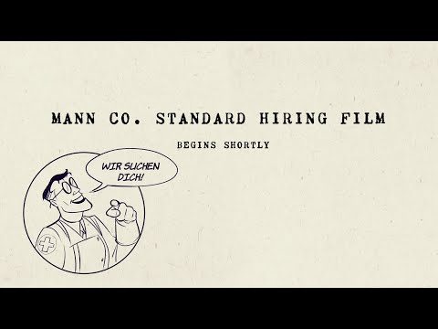 TF2 Comic Dub - Mann Co. Standard Hiring Film