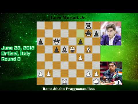 Rameshbabu Praggnanandhaa Vs. Luca Moroni Jr.