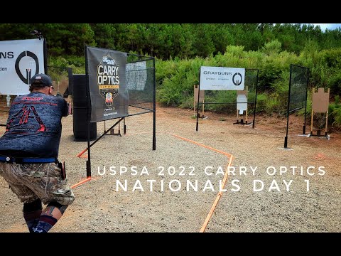 USPSA 2022 Carry Optics Nationals Day 1