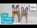 5 Ways To Make Cute Hand Puppets Easy Crafts For Kids