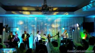 Montelucia Scottsdale Wedding & Dance Floor Lighting by Karma Event Lighting