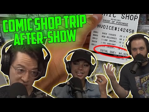 Comic Shop Trip Haul! (Did Tom Go TOO Wild?) // Comic Karma Live! ft. Skeleton Key Comics